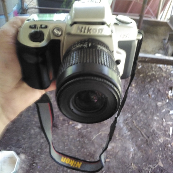 Nikon F60 with 21-80mm AF. Nikkore lens